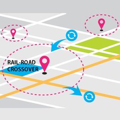 Geofencing-based Rail Crossing Alert System